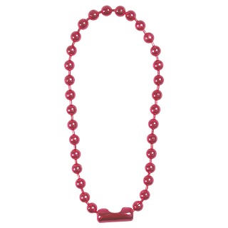 Corrente de bolinhas rosa
